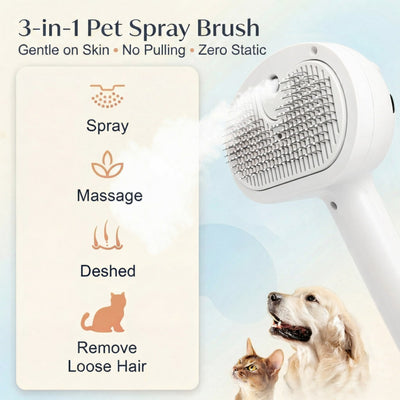 3 in 1 Self-Cleaning Steam Brush