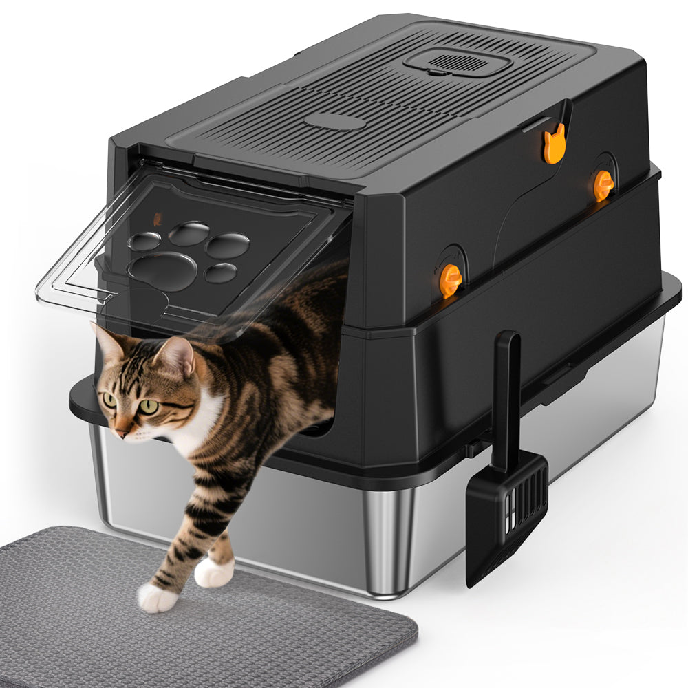 Fully Enclosed Litter Box