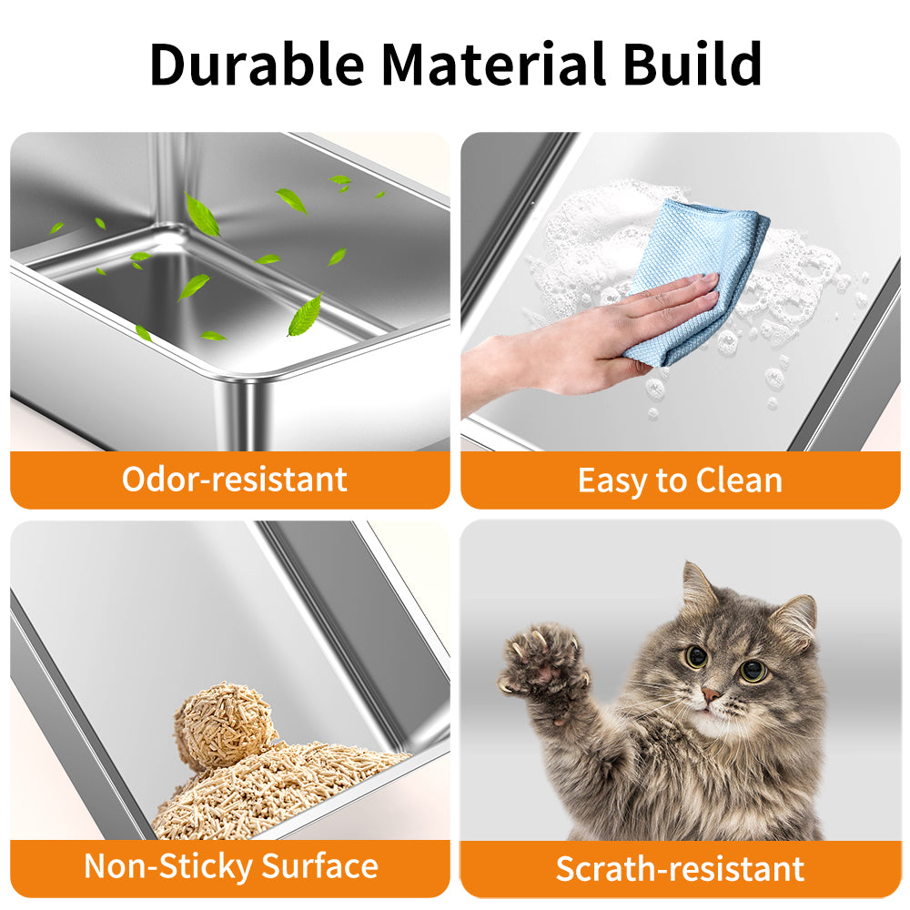 Fully Enclosed Litter Box