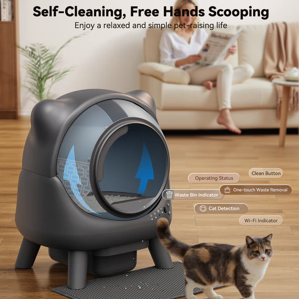 Self Cleaning Litter Box