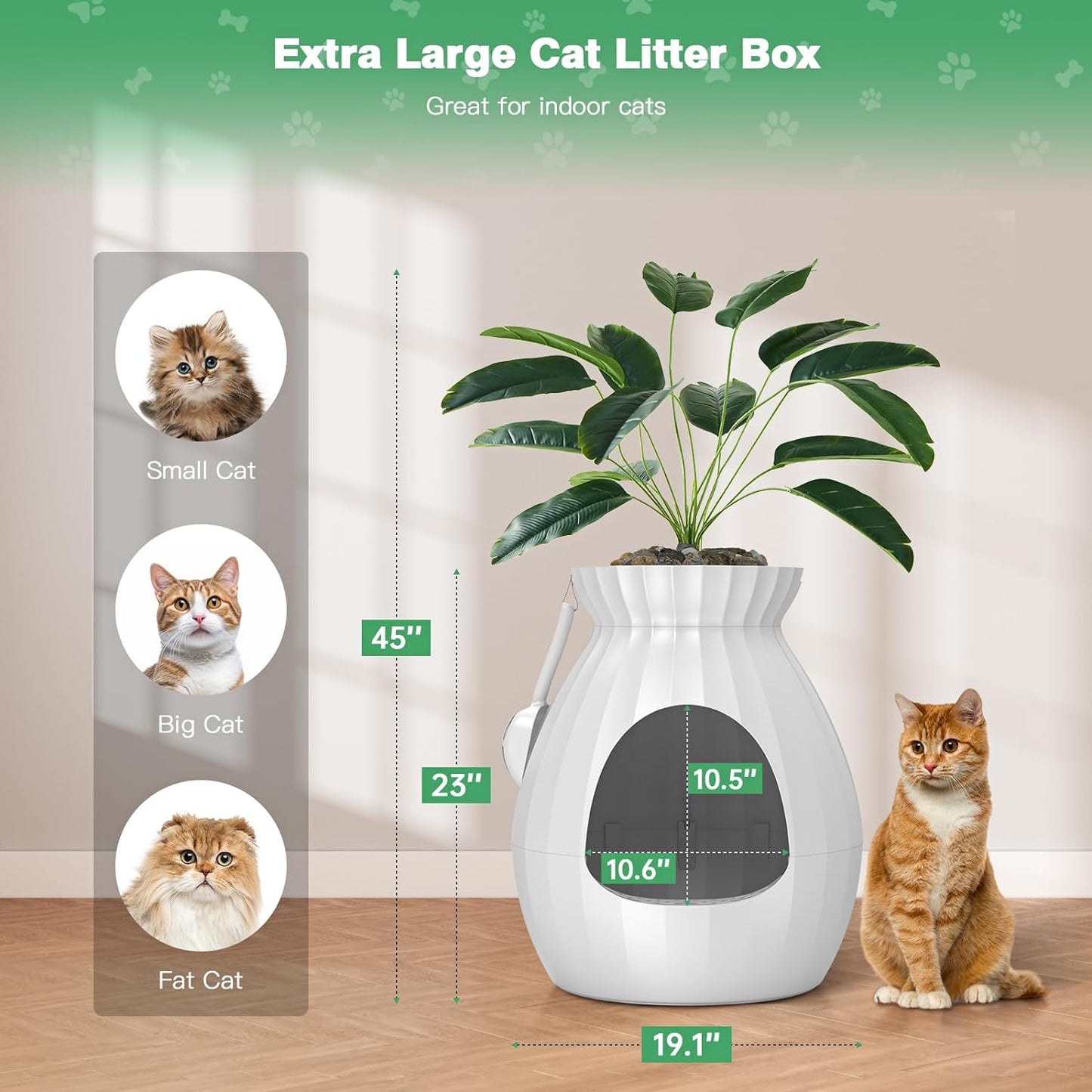 Hidden Smart Cat Litter Box