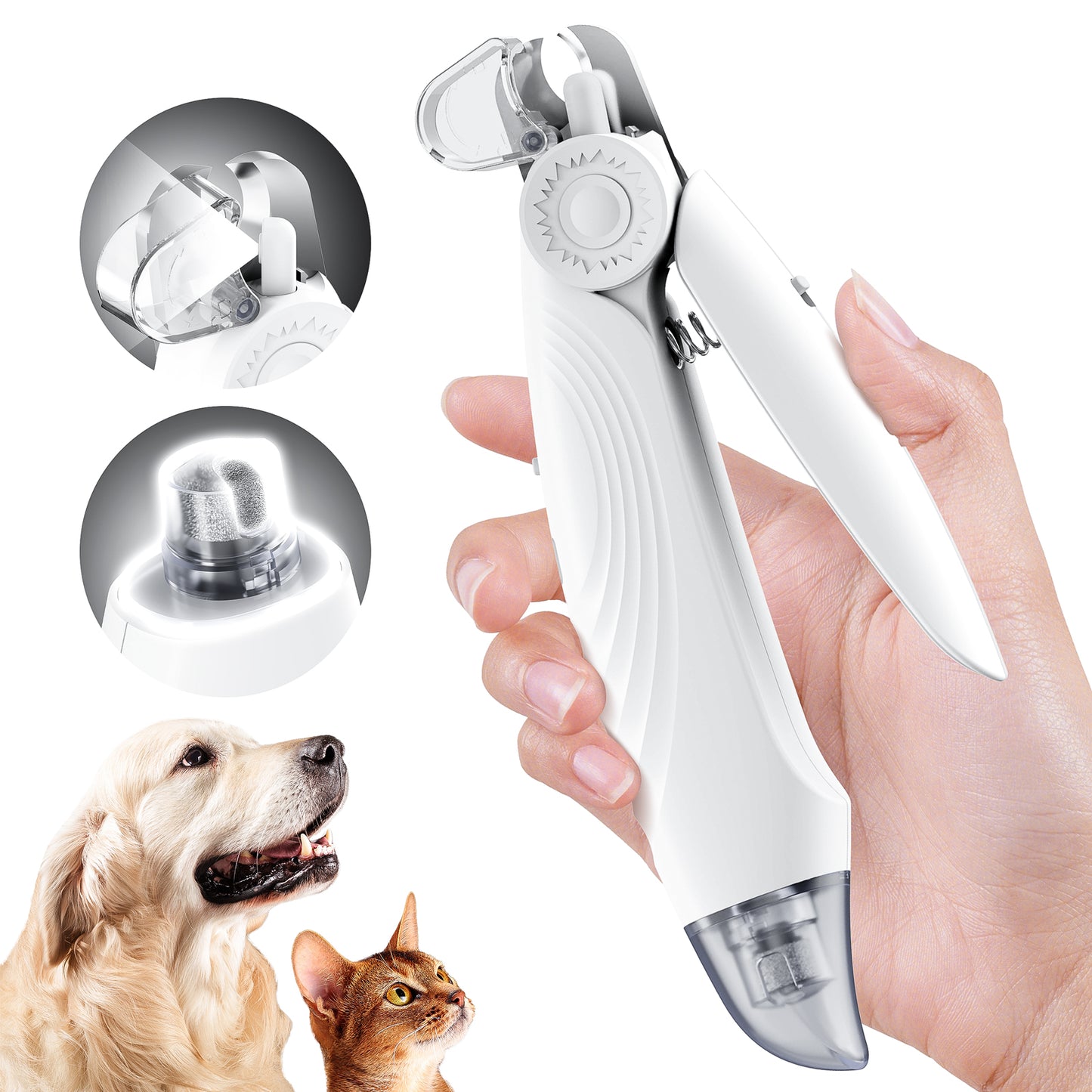 2-in-1 Nail Grinder & Clipper