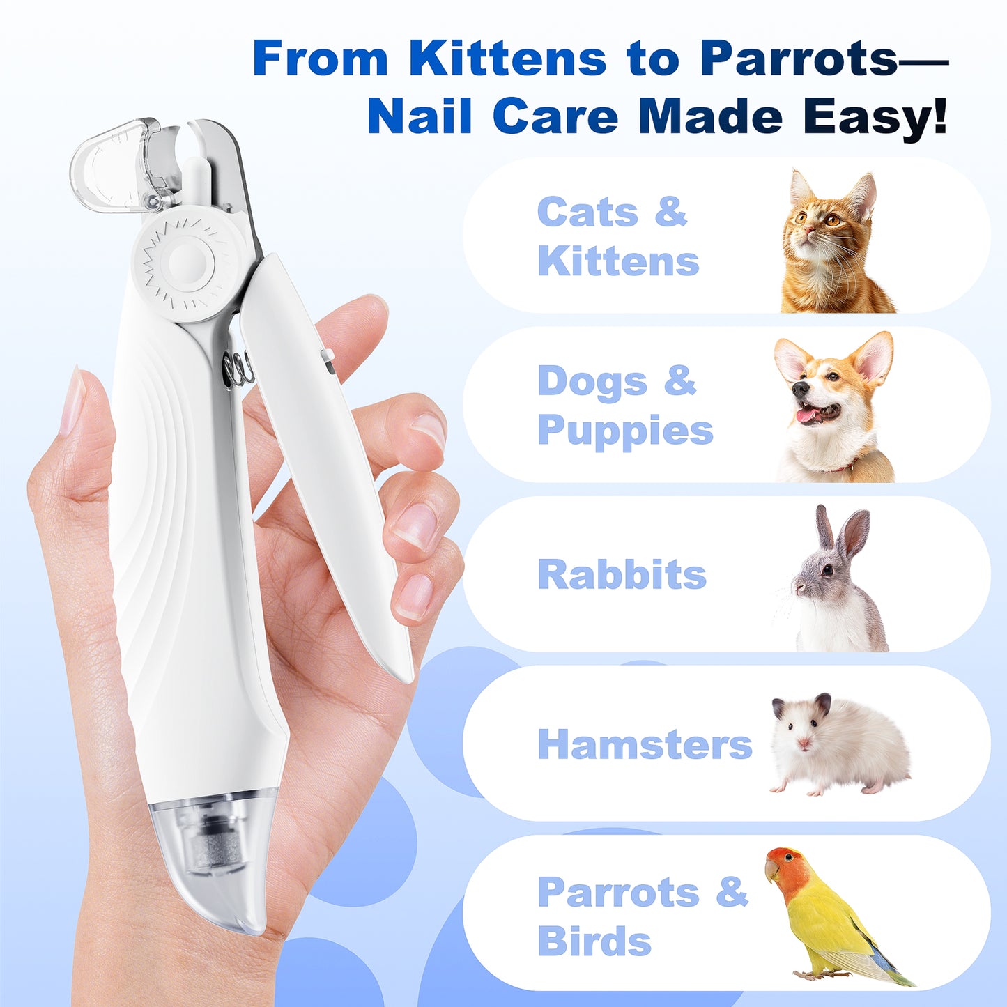 2-in-1 Nail Grinder & Clipper