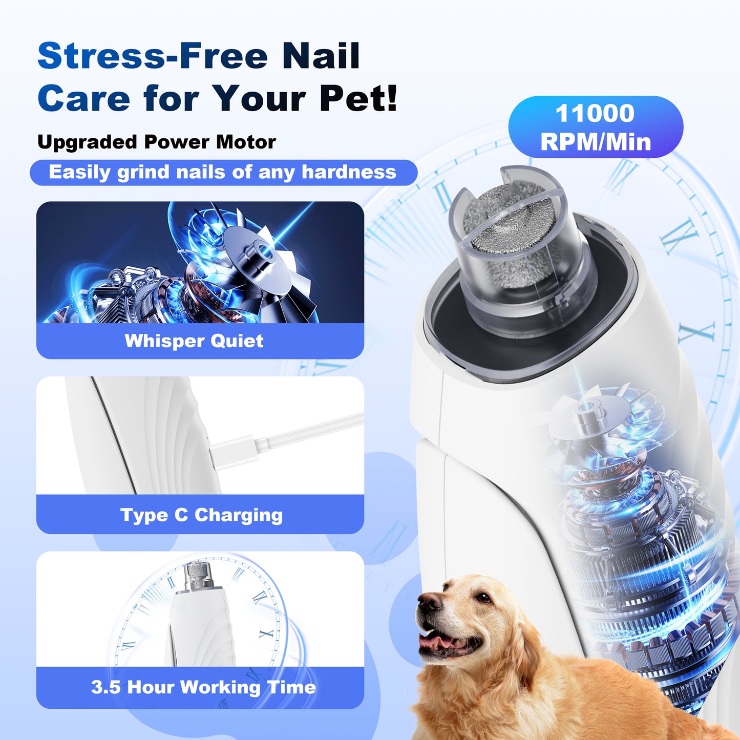 2-in-1 Nail Grinder & Clipper