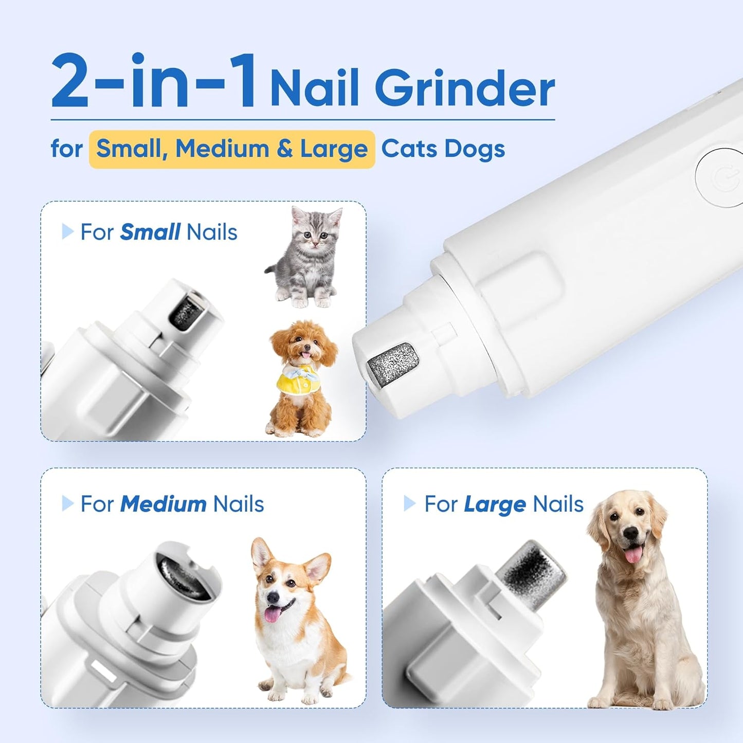 2-in-1 Nail Grinder & Clipper