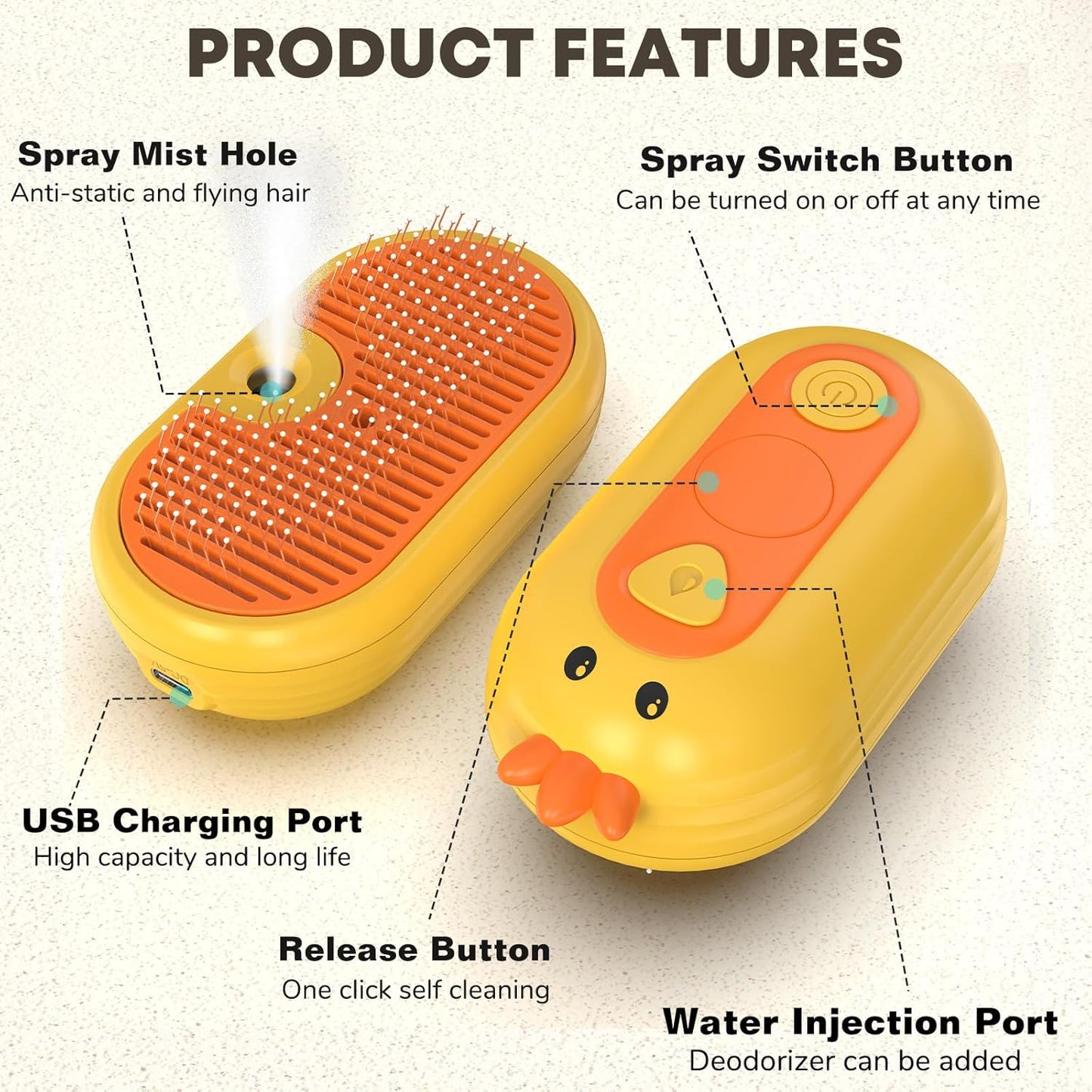 Pet Spray Brush