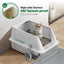 Semi-Enclosed Litter Box